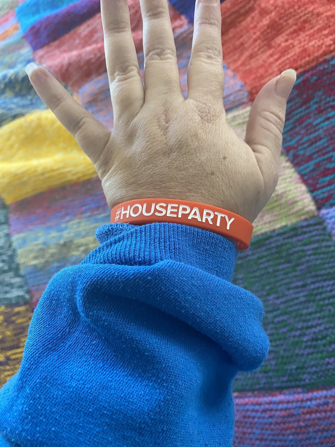 #HOUSEPARTY Wristbands Red Colour