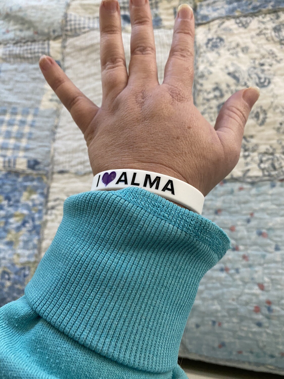 I 💜 ALMA Wristbands