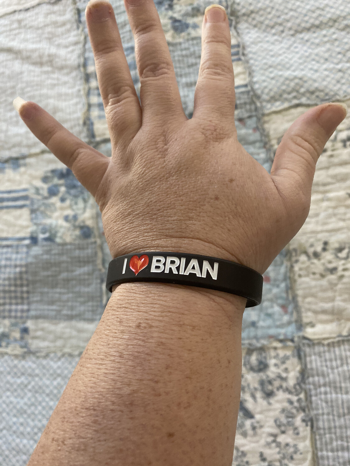 I ❤️ BRIAN Wristbands 