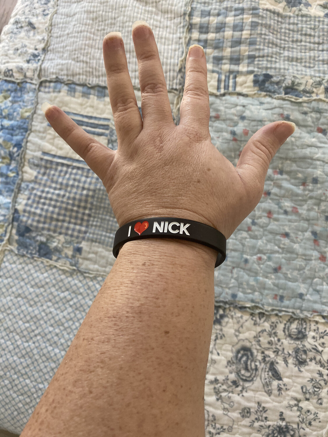 I ❤️ NICK Wristbands 