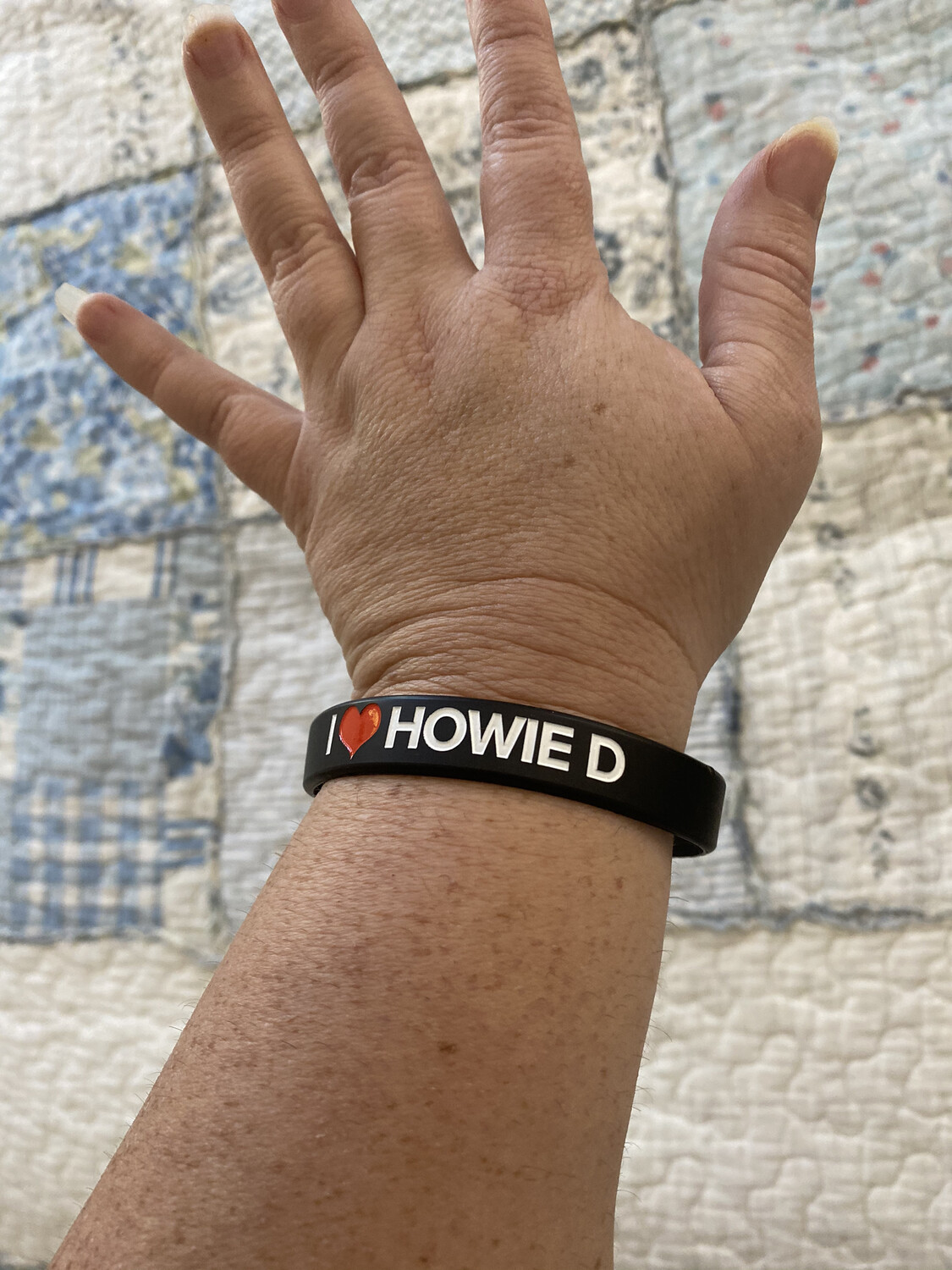 I ❤️ HOWIE D Wristbands