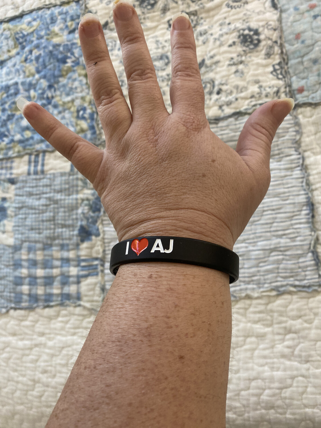 I ❤️ AJ Wristbands