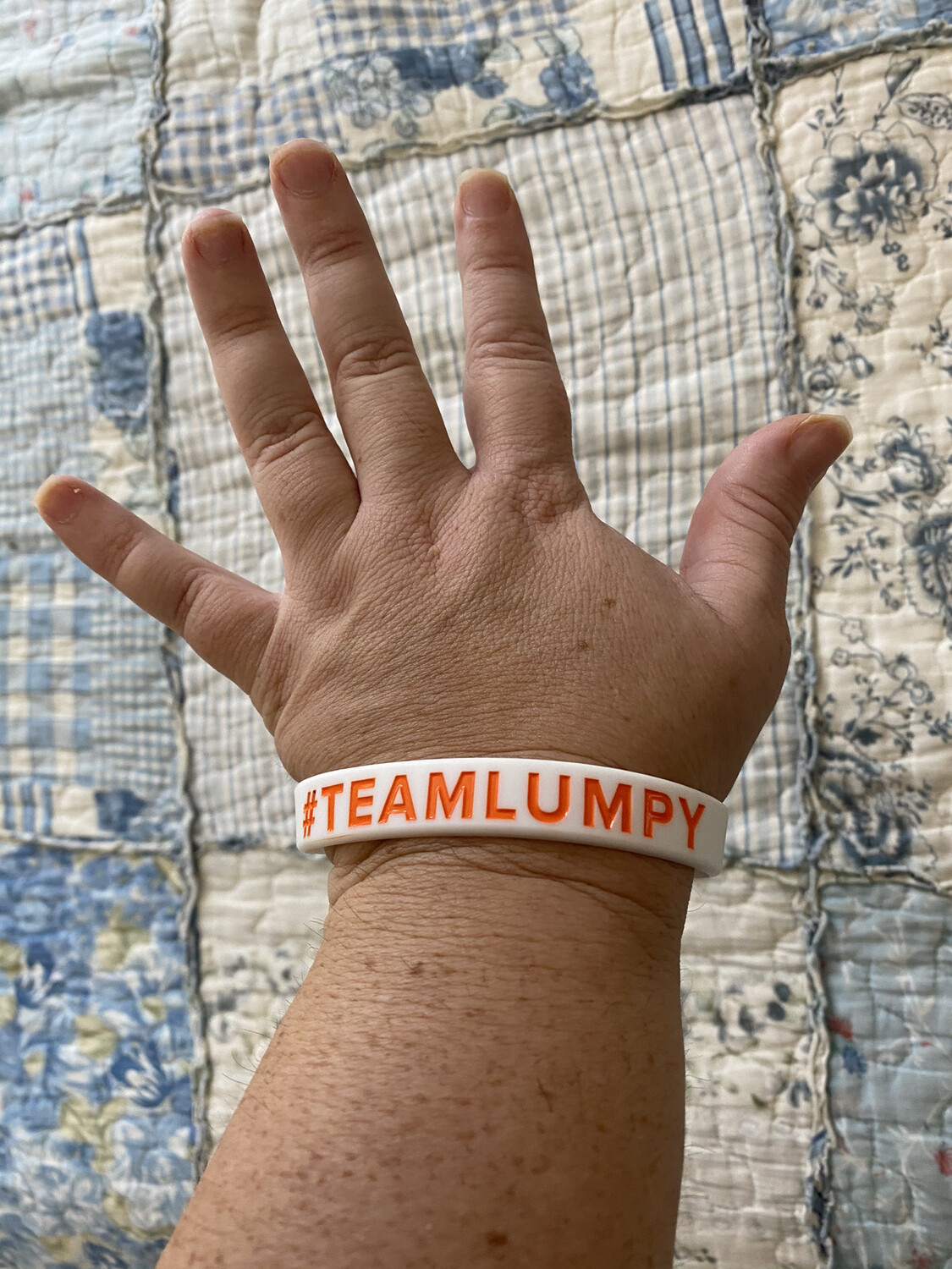  #TEAMLUMPY Wristbands