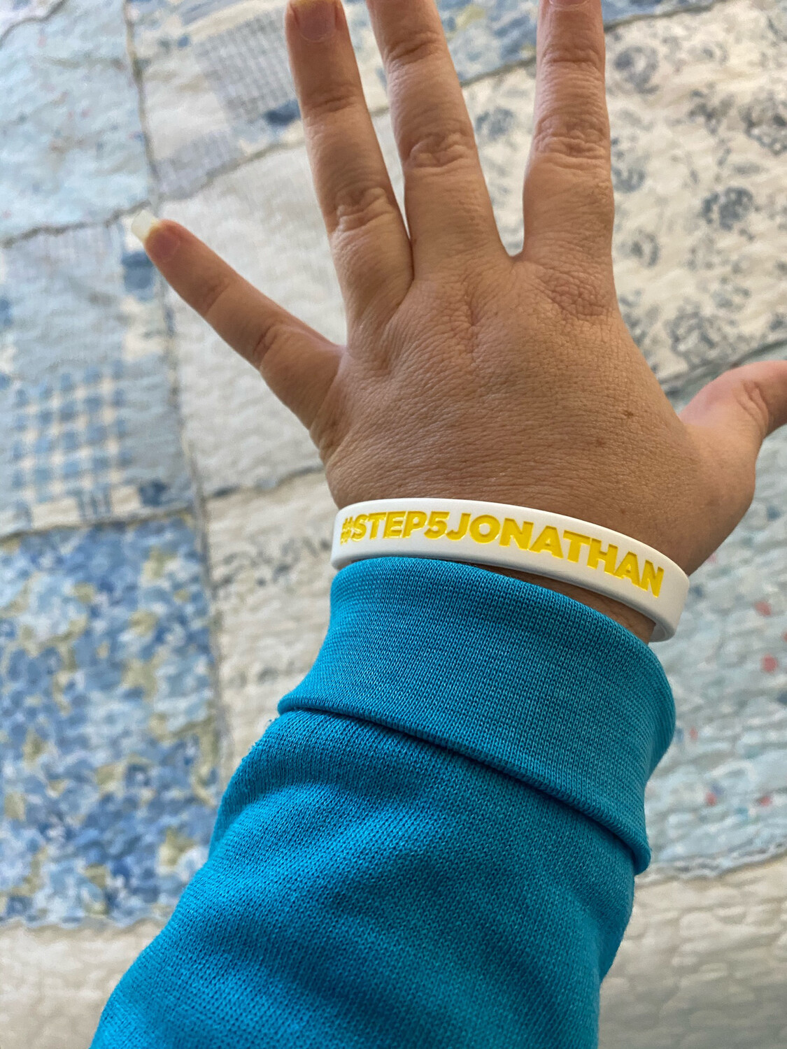  #STEP5JONATHAN Wristbands