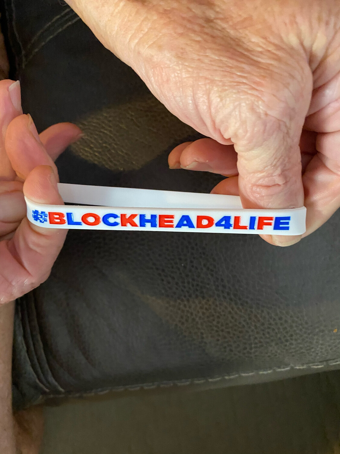  #BLOCKHEAD4LIFE Wristbands