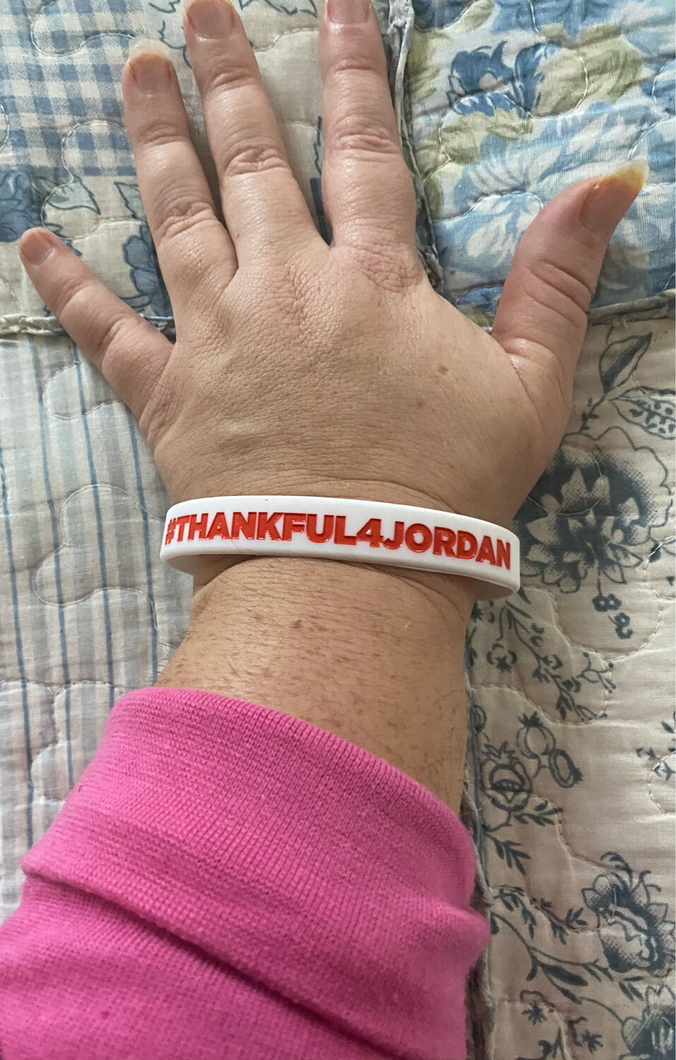  #THANKFUL4JORDAN Wristbands