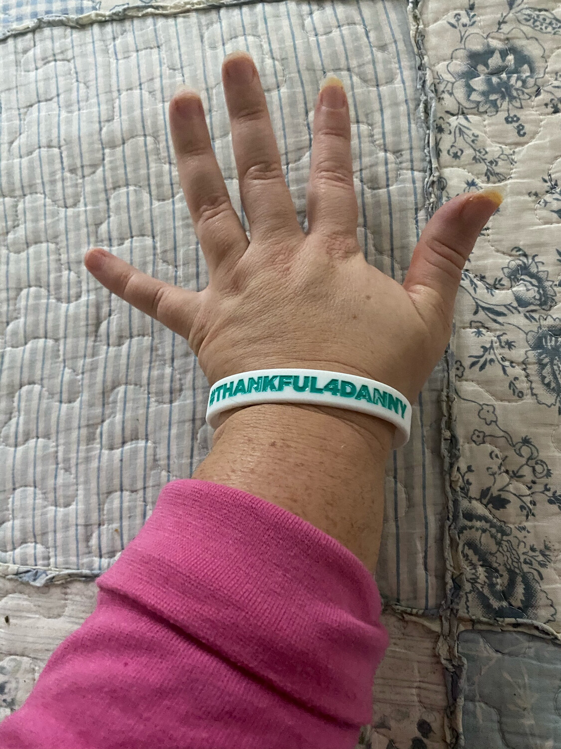  #THANKFUL4DANNY Wristbands