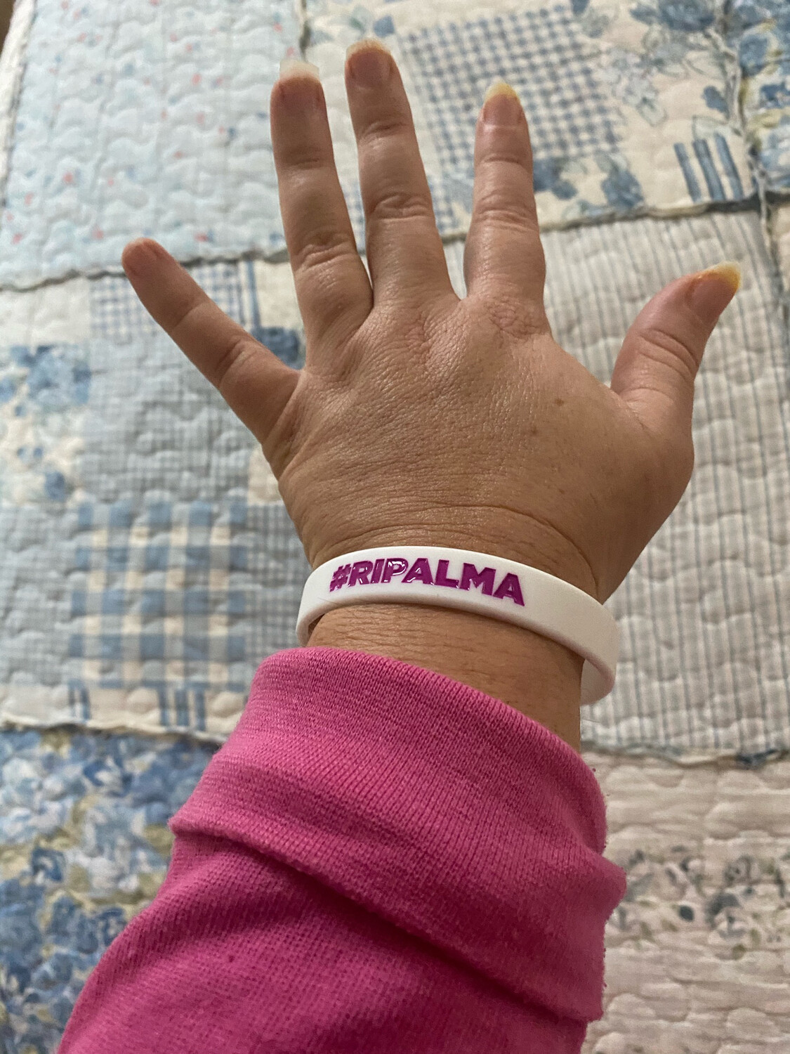  #RIPALMA Wristbands 