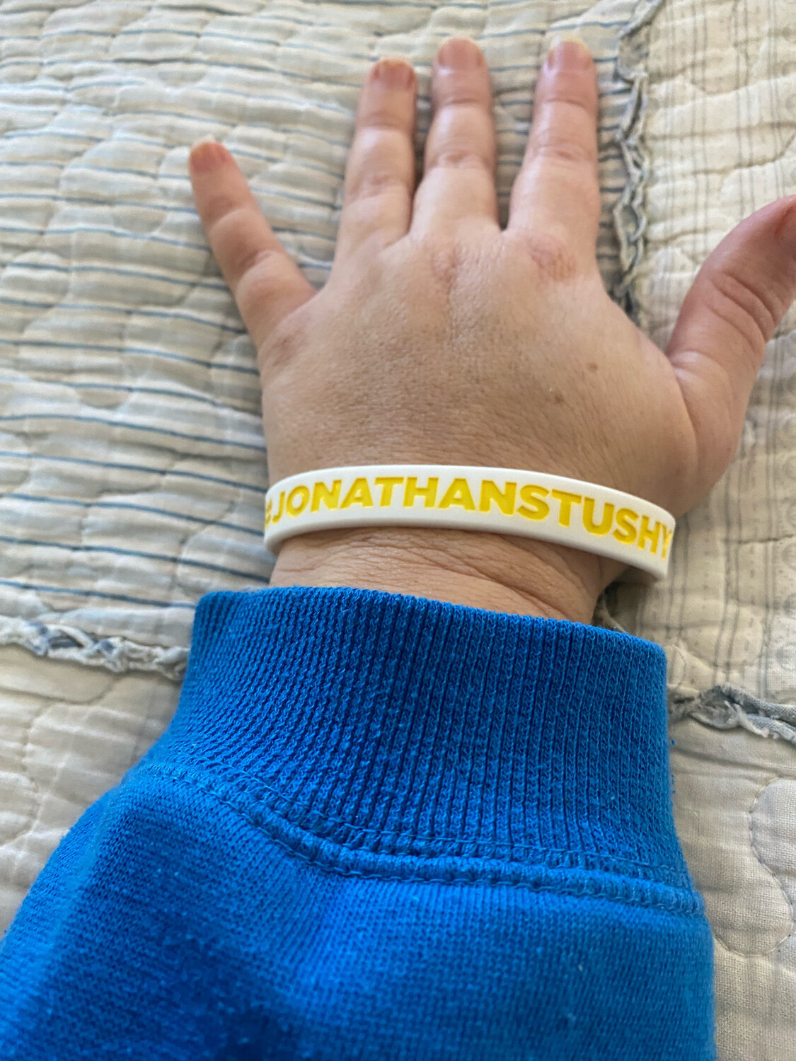  #JONATHANSTUSHY Wristbands