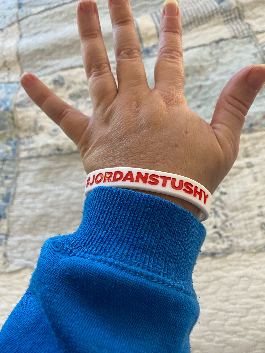 #JORDANSTUSHY Wristbands