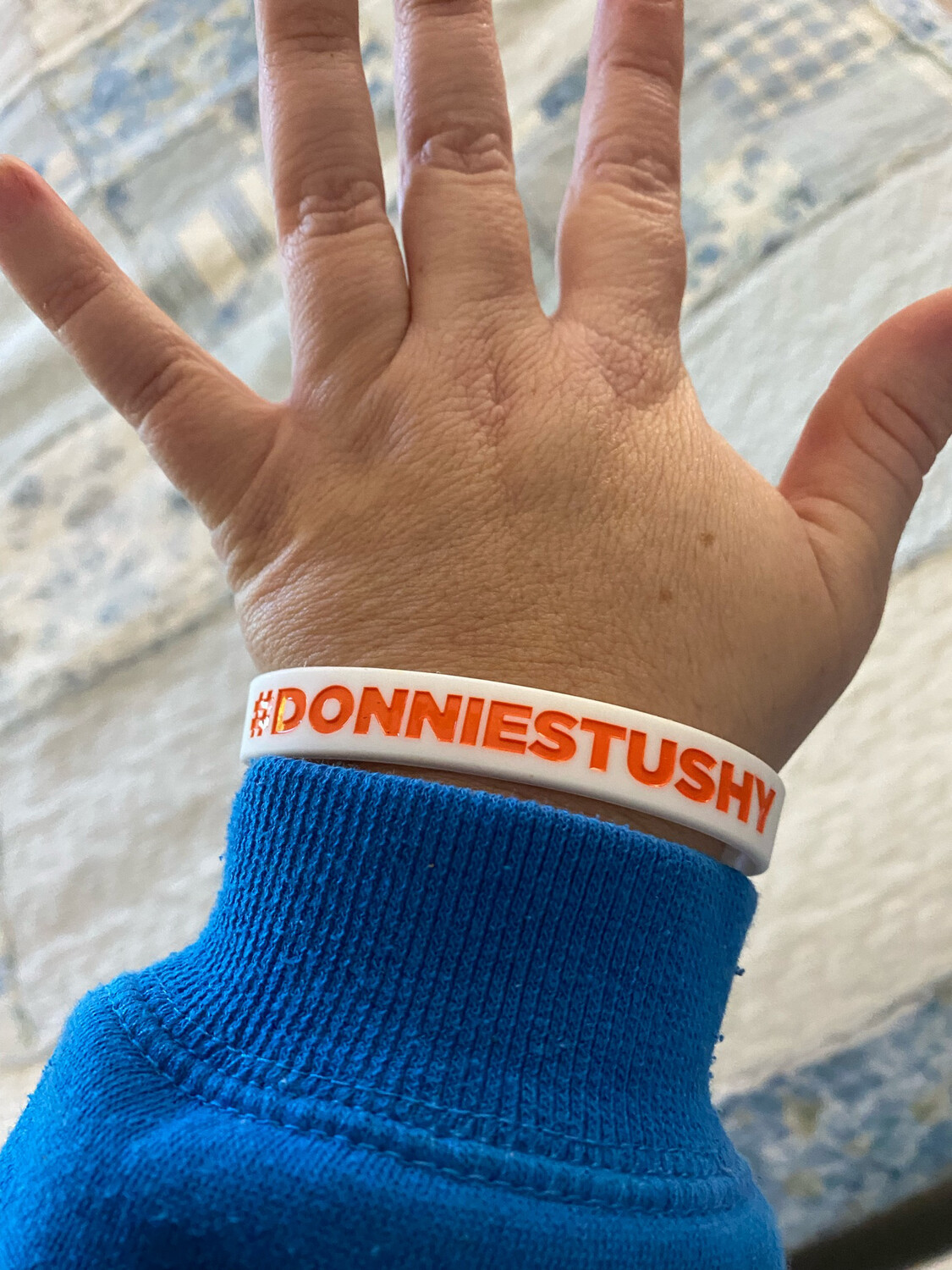  #DONNIESTUSHY Wristbands