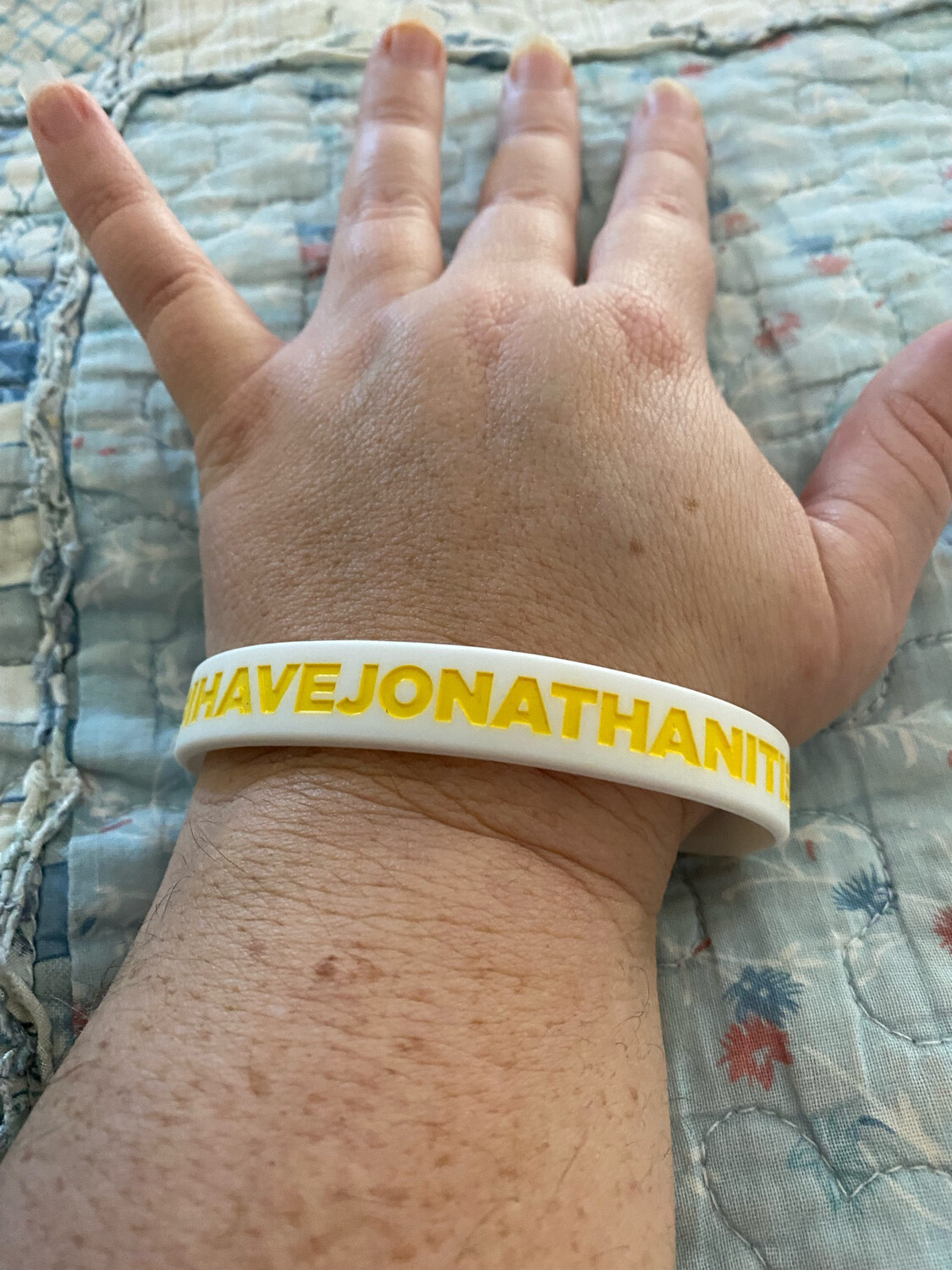 #IHAVEJONATHANITIS Wristbands