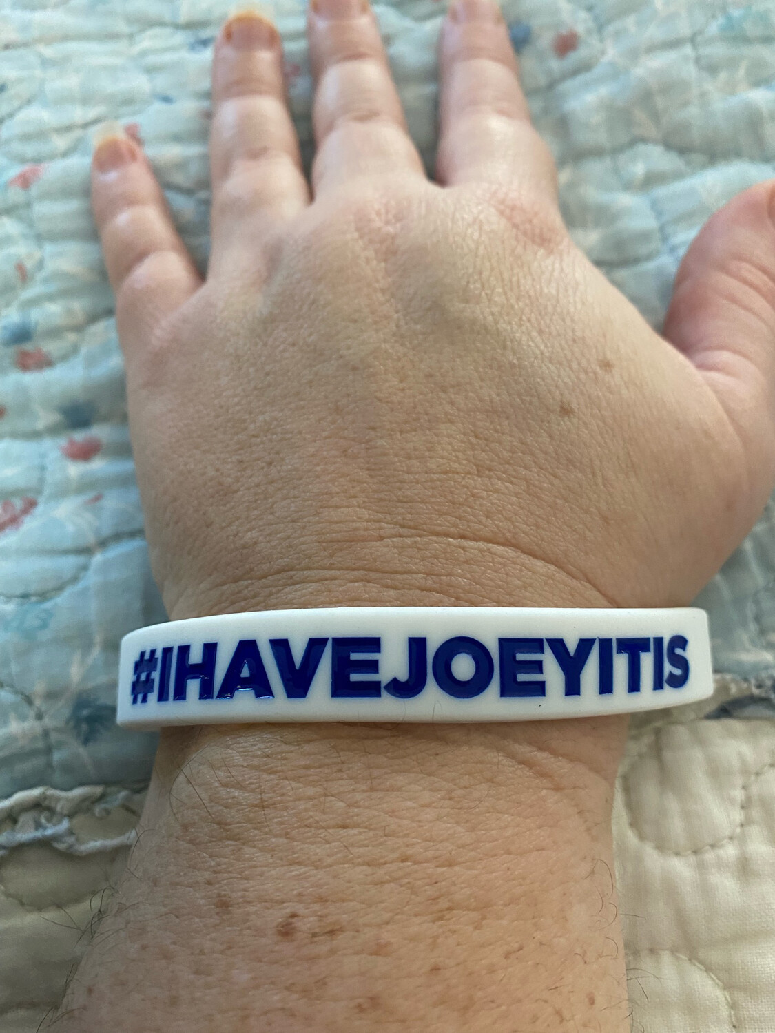  #IHAVEJOEYITIS Wristbands
