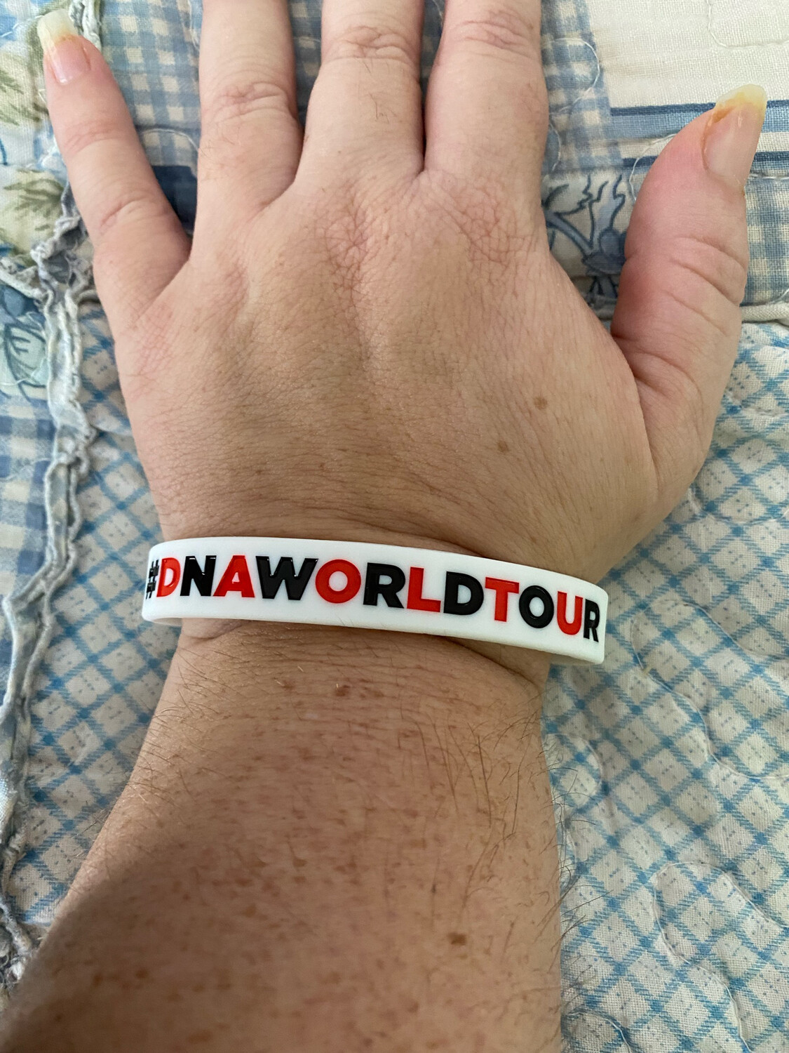  #DNAWORLDTOUR Wristbands 