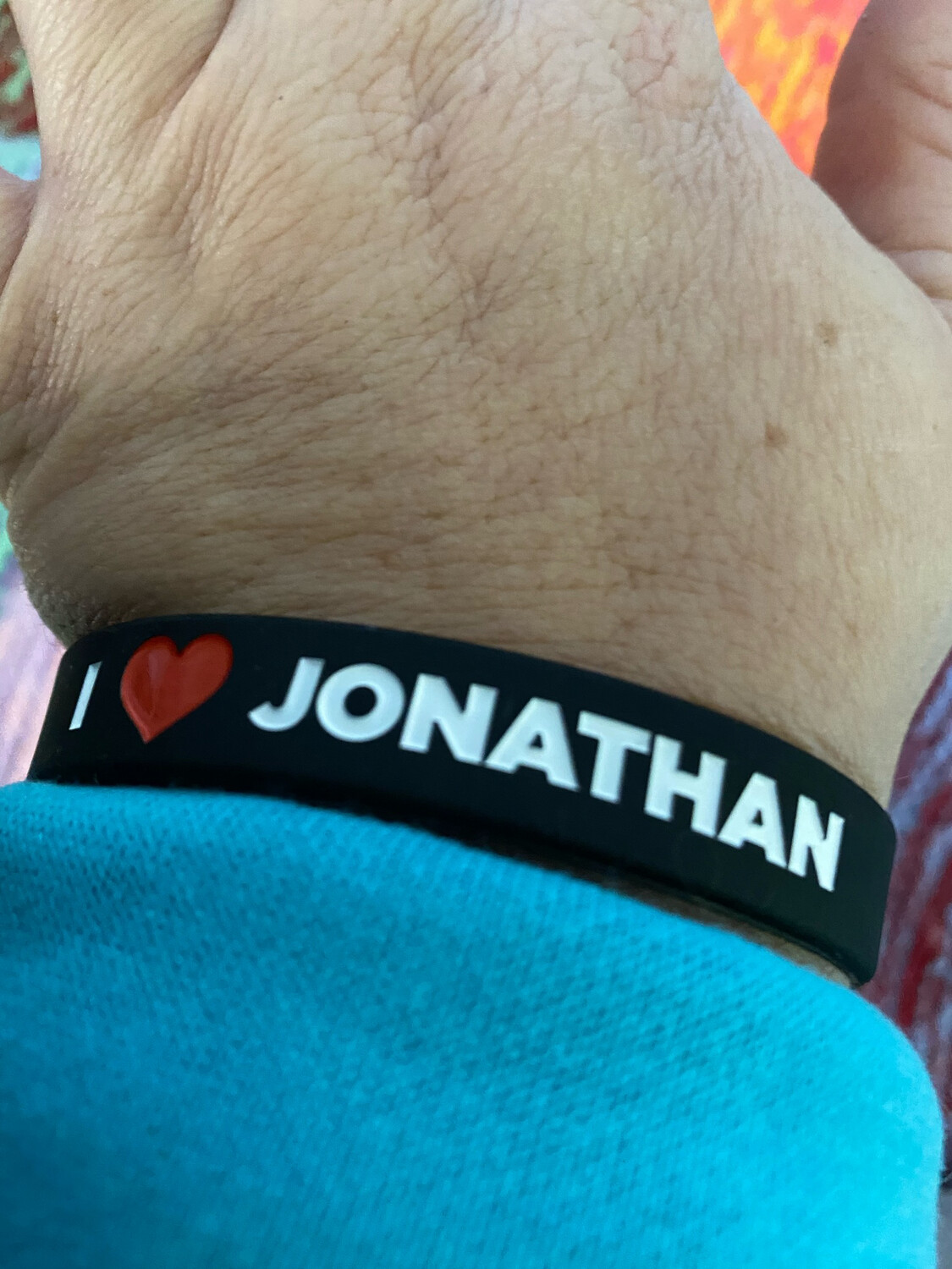 I ❤️ JONATHAN Wristbands