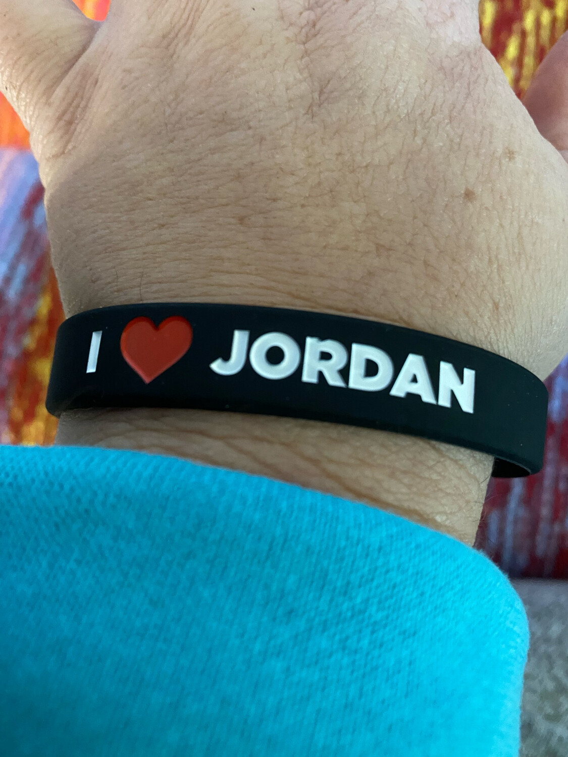 I ❤️ JORDAN Wristbands