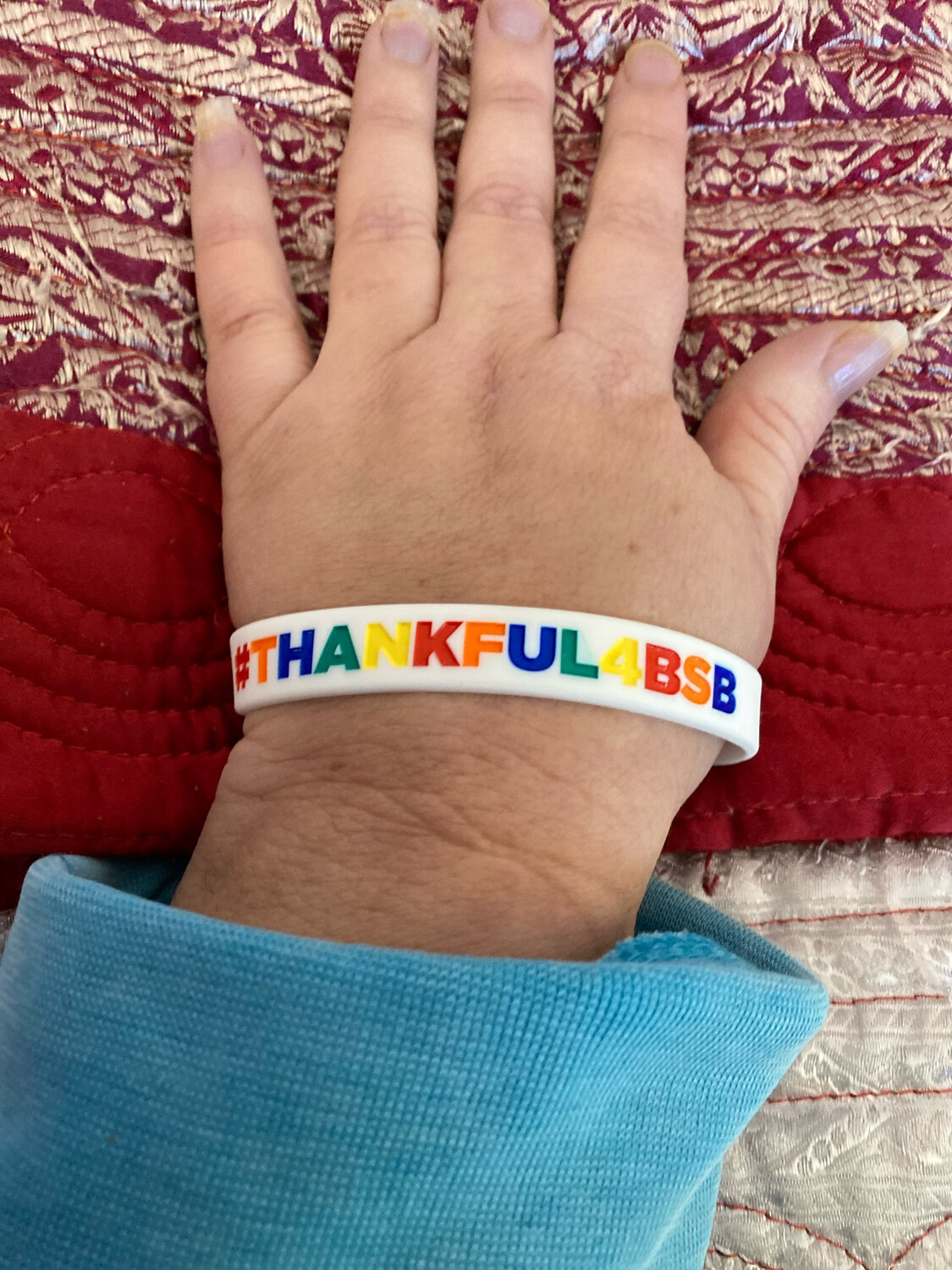 #THANKFUL4BSB Wristbands