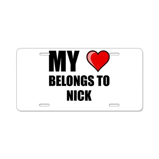 PRE-ORDER MY ❤️ BELONGS TO NICK Wristbands