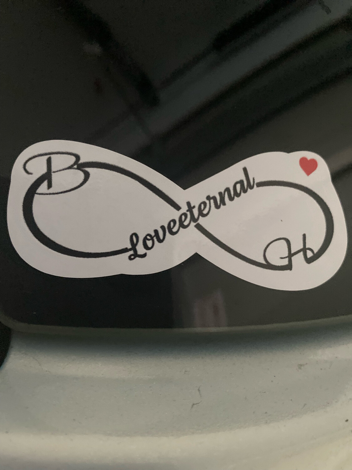 BH LOVE ETERNAL Vinyl Bumper Stickers