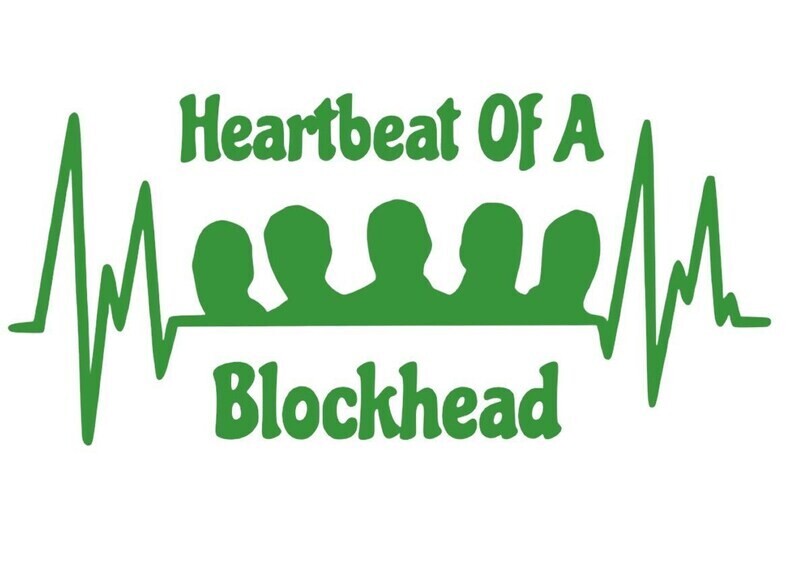 Pre-Order Heartbeat of a Blockhead Decal Green Colour