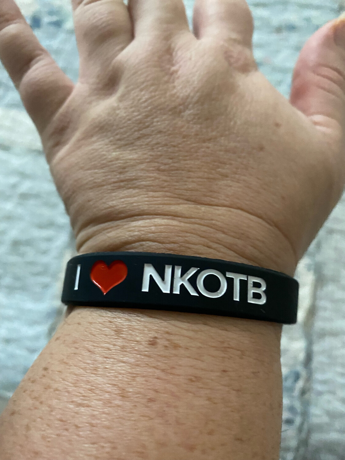 I ❤️ NKOTB Wristbands