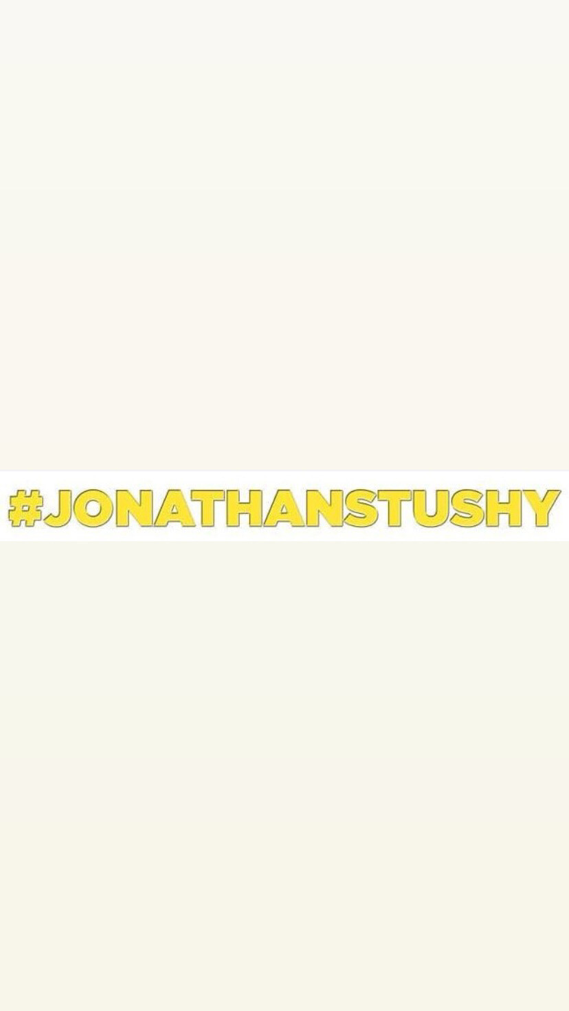 Pre-Order #JONATHANSTUSHY Bumper Stickers