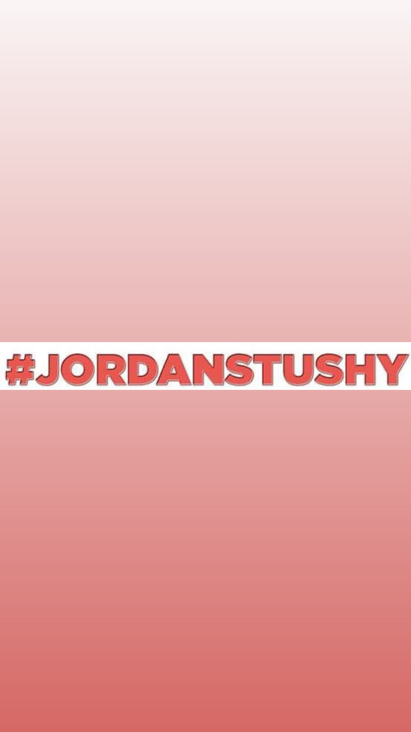 Pre-Order #JORDANSTUSHY Bumper Stickers