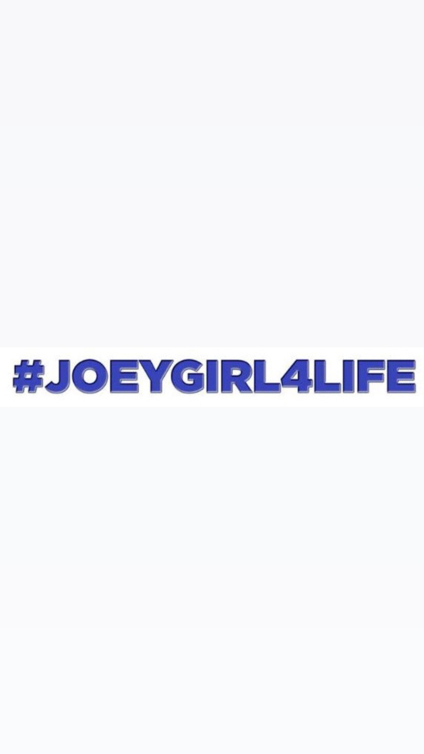 Pre-Order #JOEYGIRL4LIFE Bumper Stickers