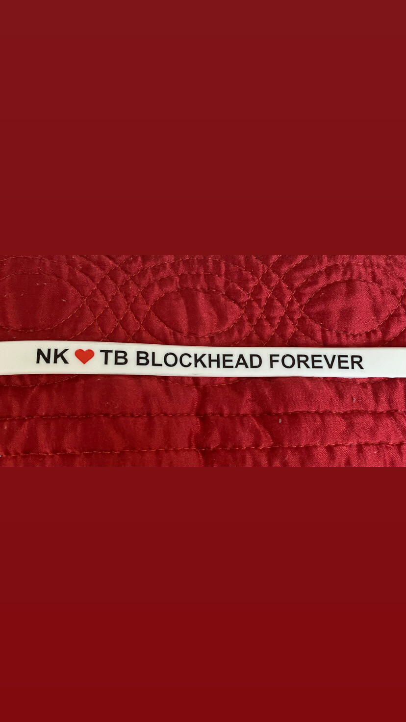 NK❤️TB Blockhead Forever Wristbands