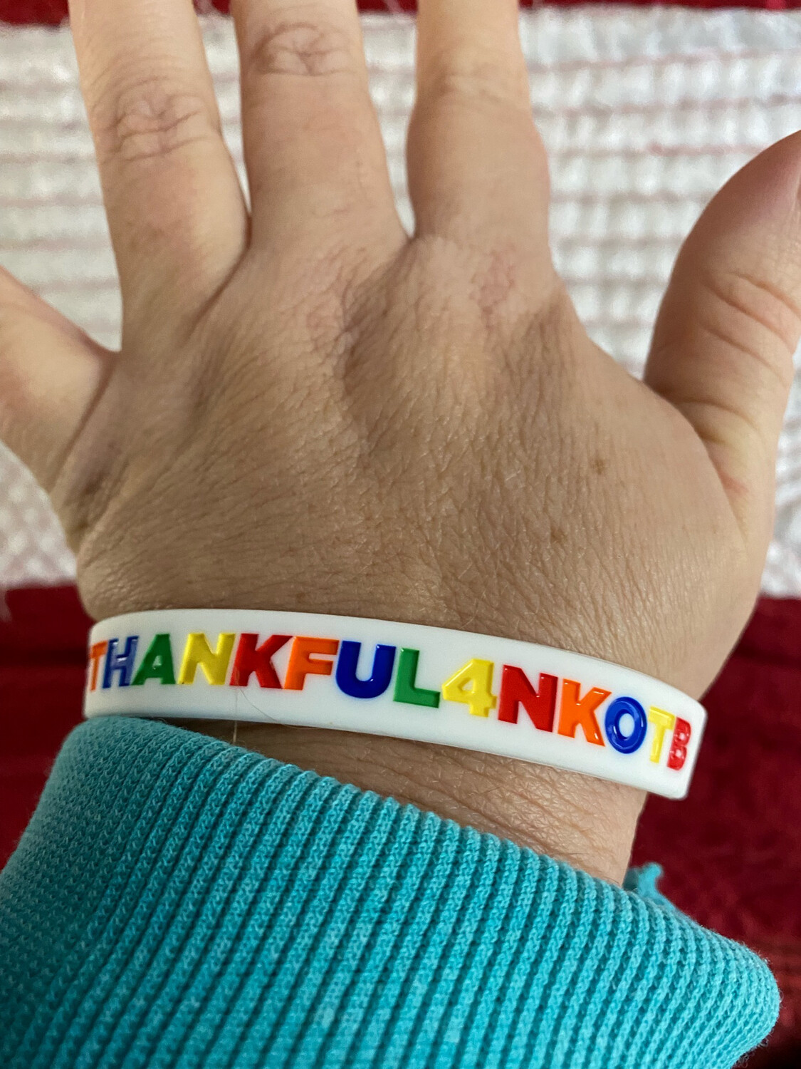 #THANKFUL4NKOTB Wristbands