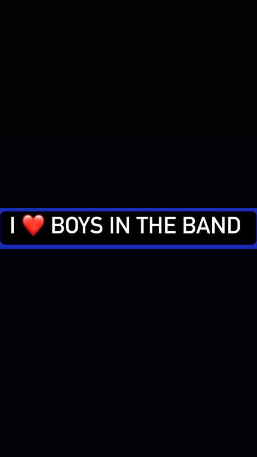 Pre-Order I ❤️ The Boys In The Band Wristbands