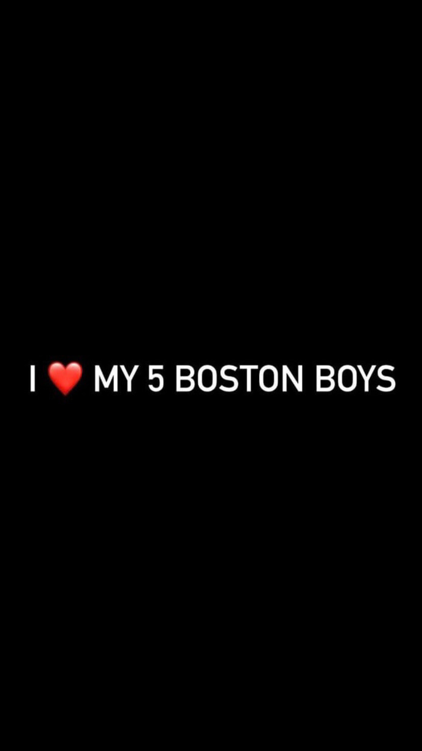 Pre-Order I ❤️ MY 5 BOSTON BOYS Wristbands