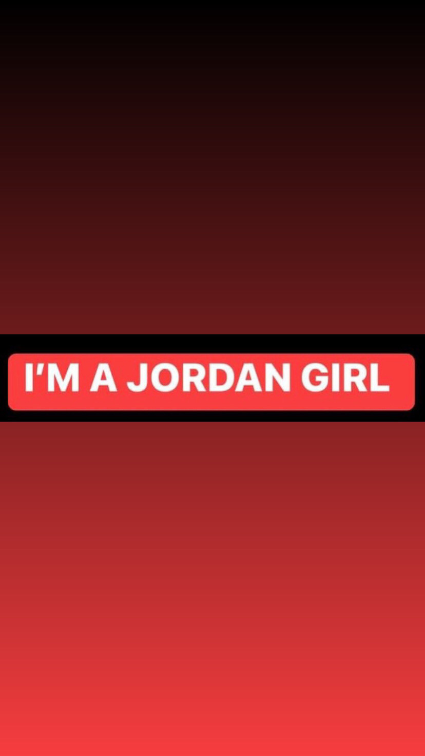 Pre-Order I&#39;M A JORDAN GIRL Bumper Stickers