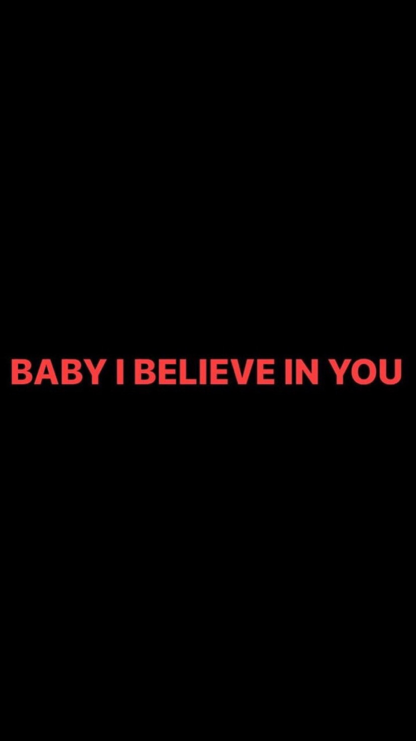 Pre-Order BABY I BELIEVE IN YOU Wristbands