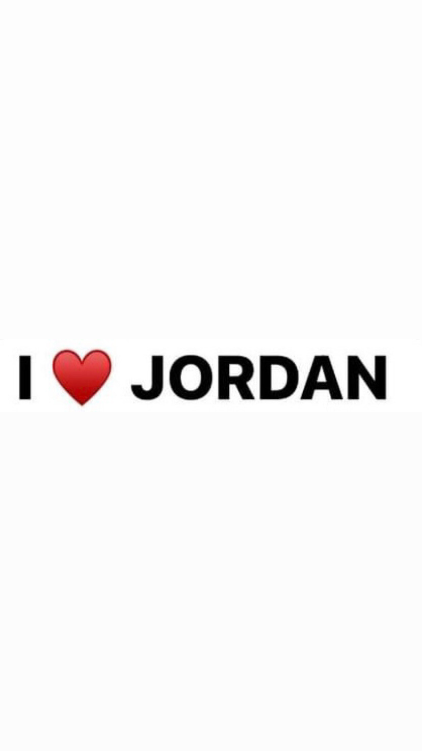 Pre-Order I ❤️ JORDAN Wristbands