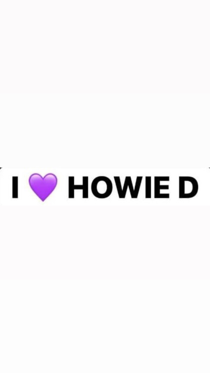 Pre-Order I 💜 HOWIE D Wristbands