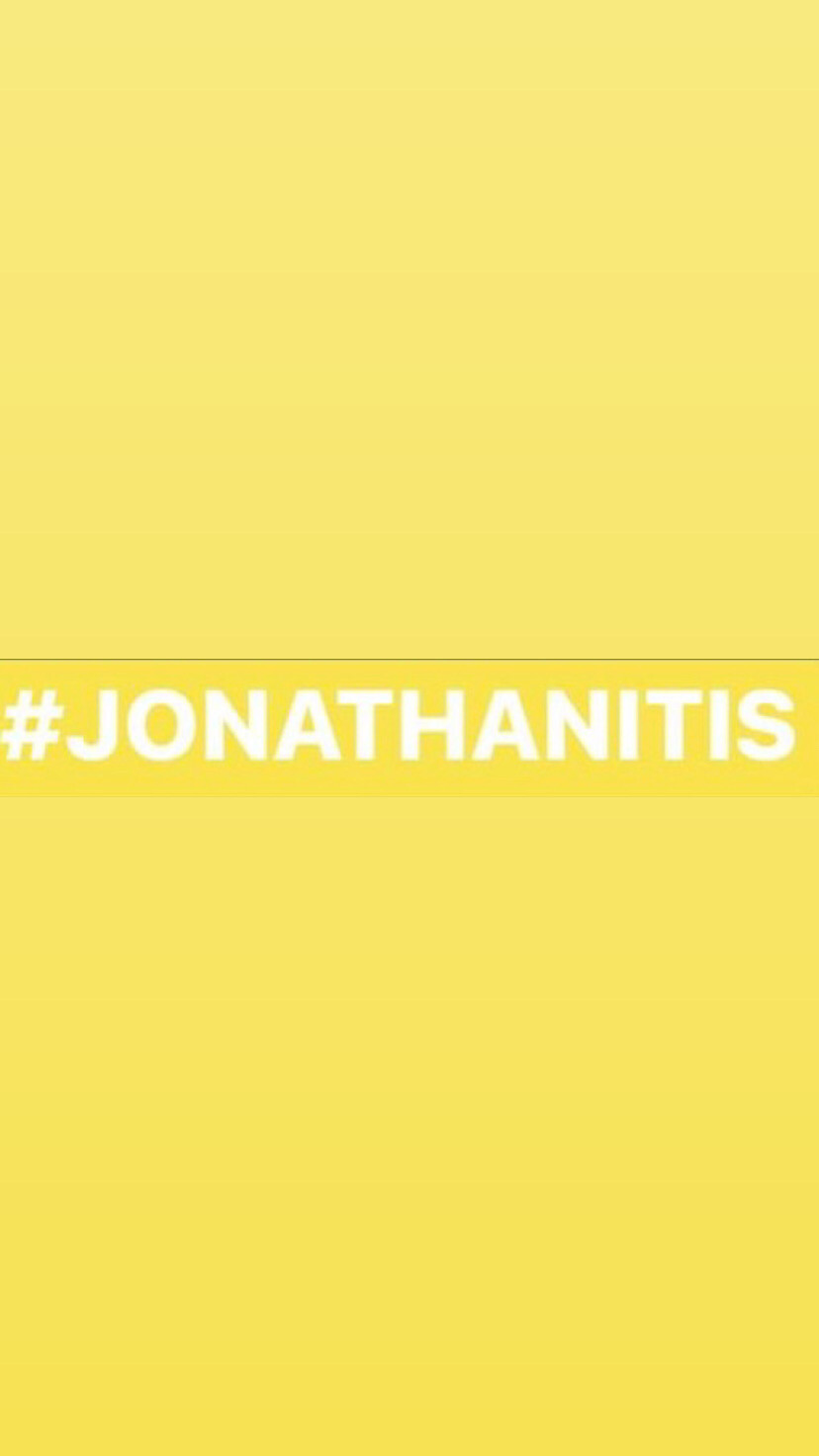 Pre-Order #JONATHANITIS Wristbands