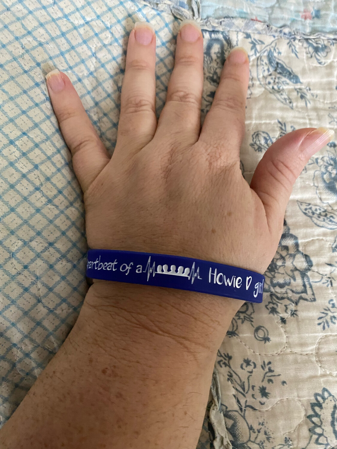 Heartbeat of a Howie D girl Wristbands