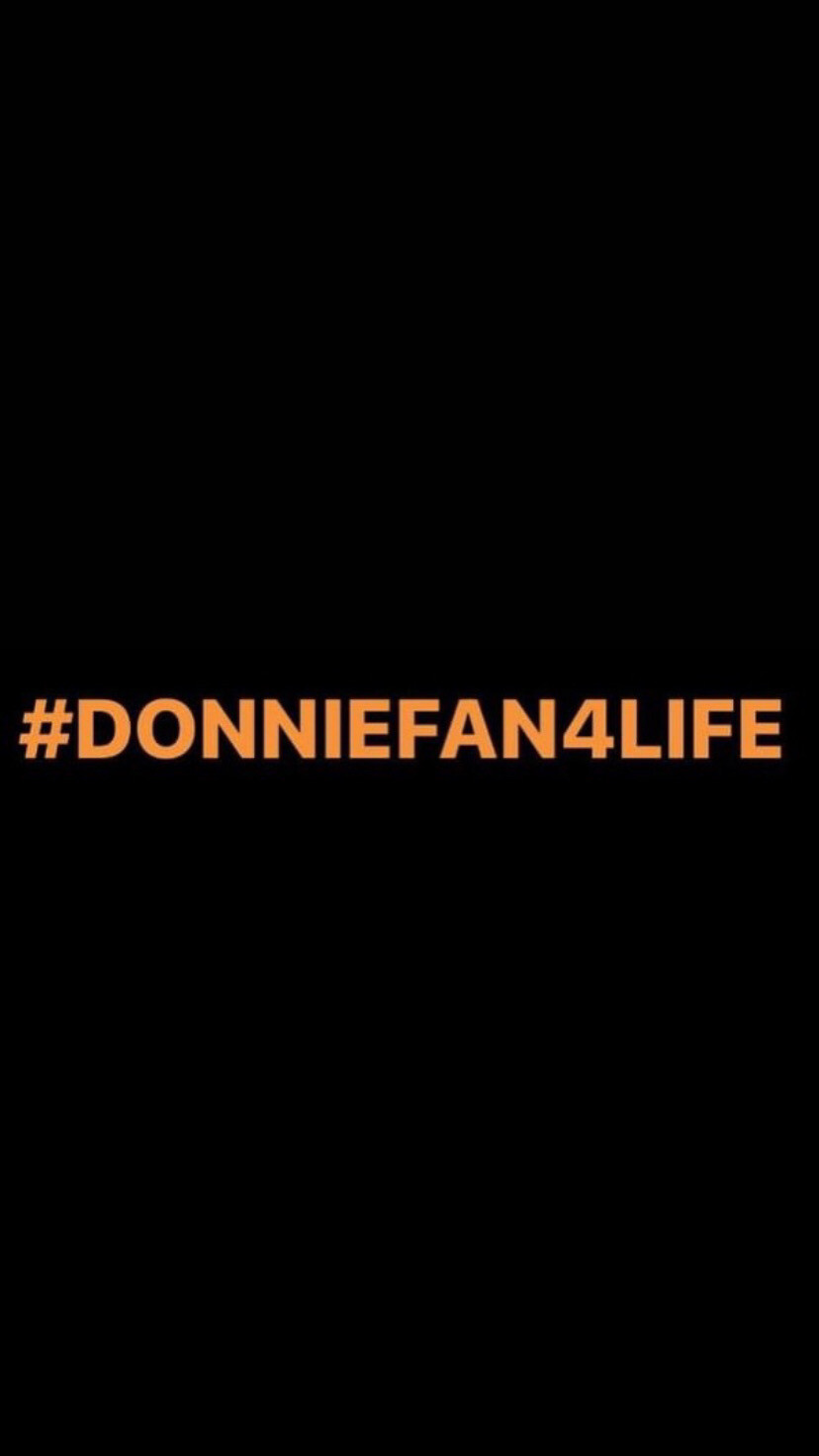 Pre-Order #DONNIEFAN4LIFE Wristbands