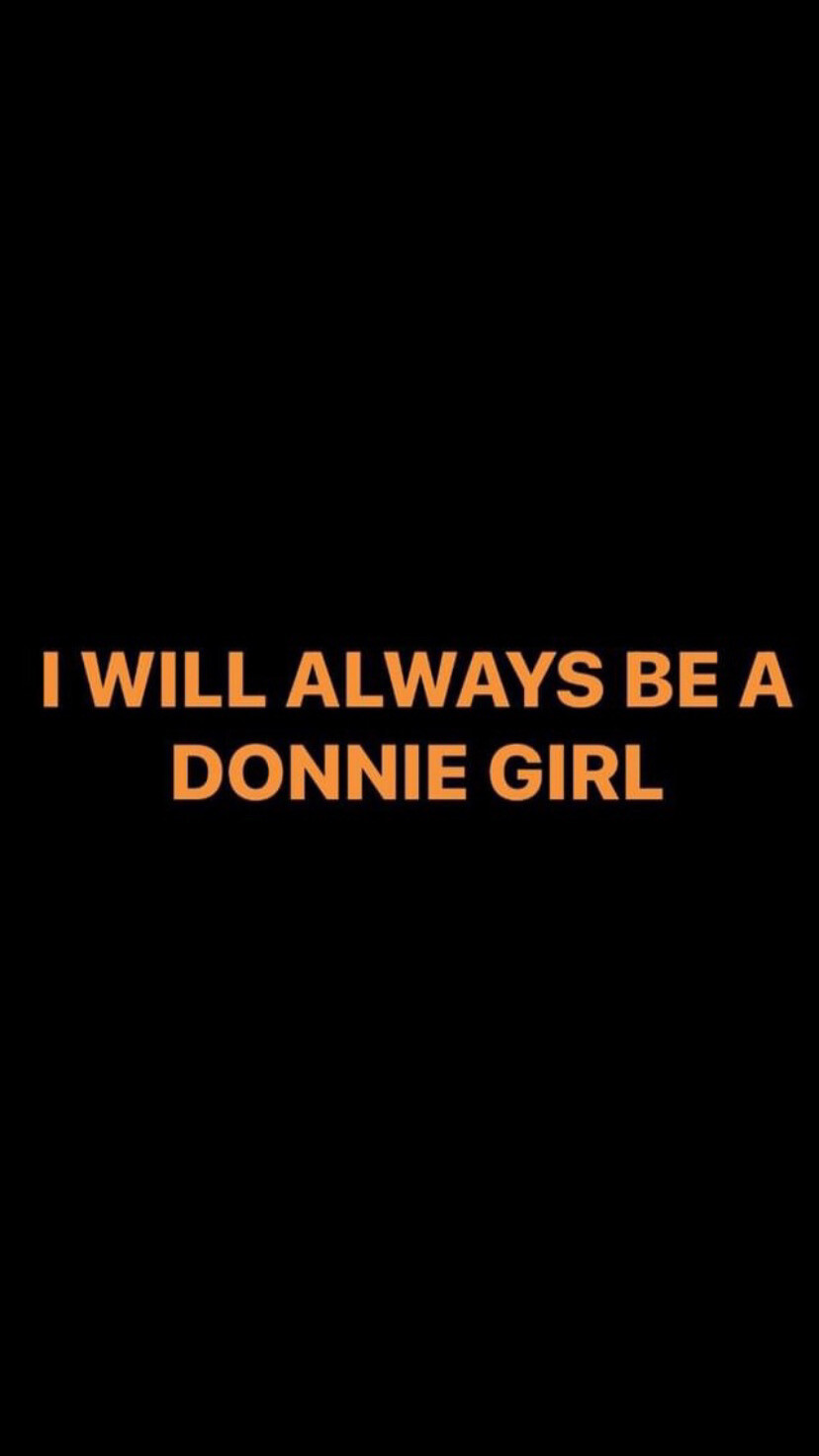 Pre-Order I WILL ALWAYS BE A DONNIE GIRL Wristbands