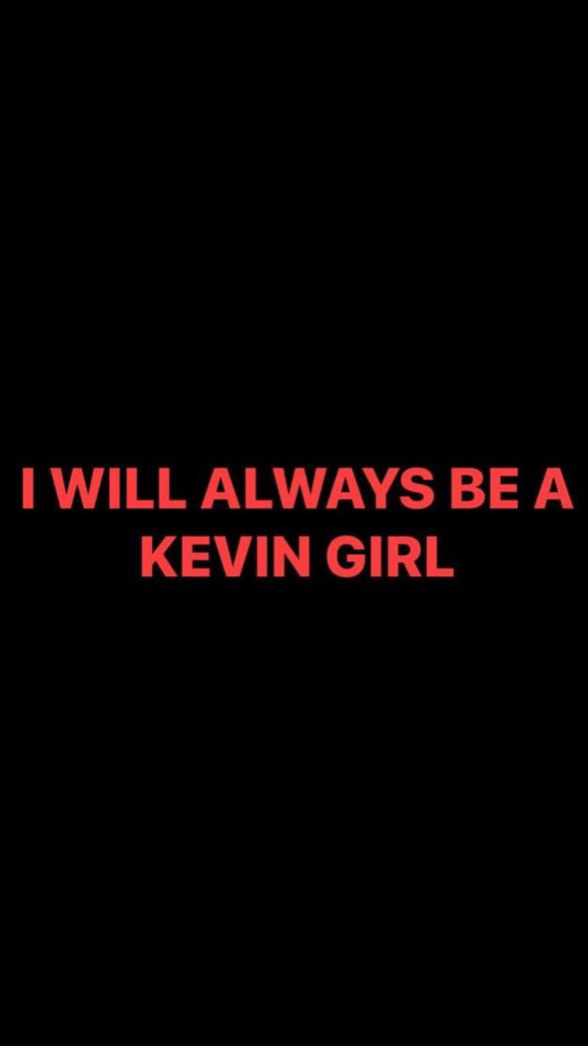Pre-Order I WILL ALWAYS BE A KEVIN GIRL Wristbands