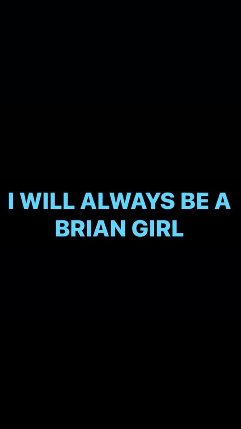 Pre-Order I WILL ALWAYS BE A BRIAN GIRL Wristbands