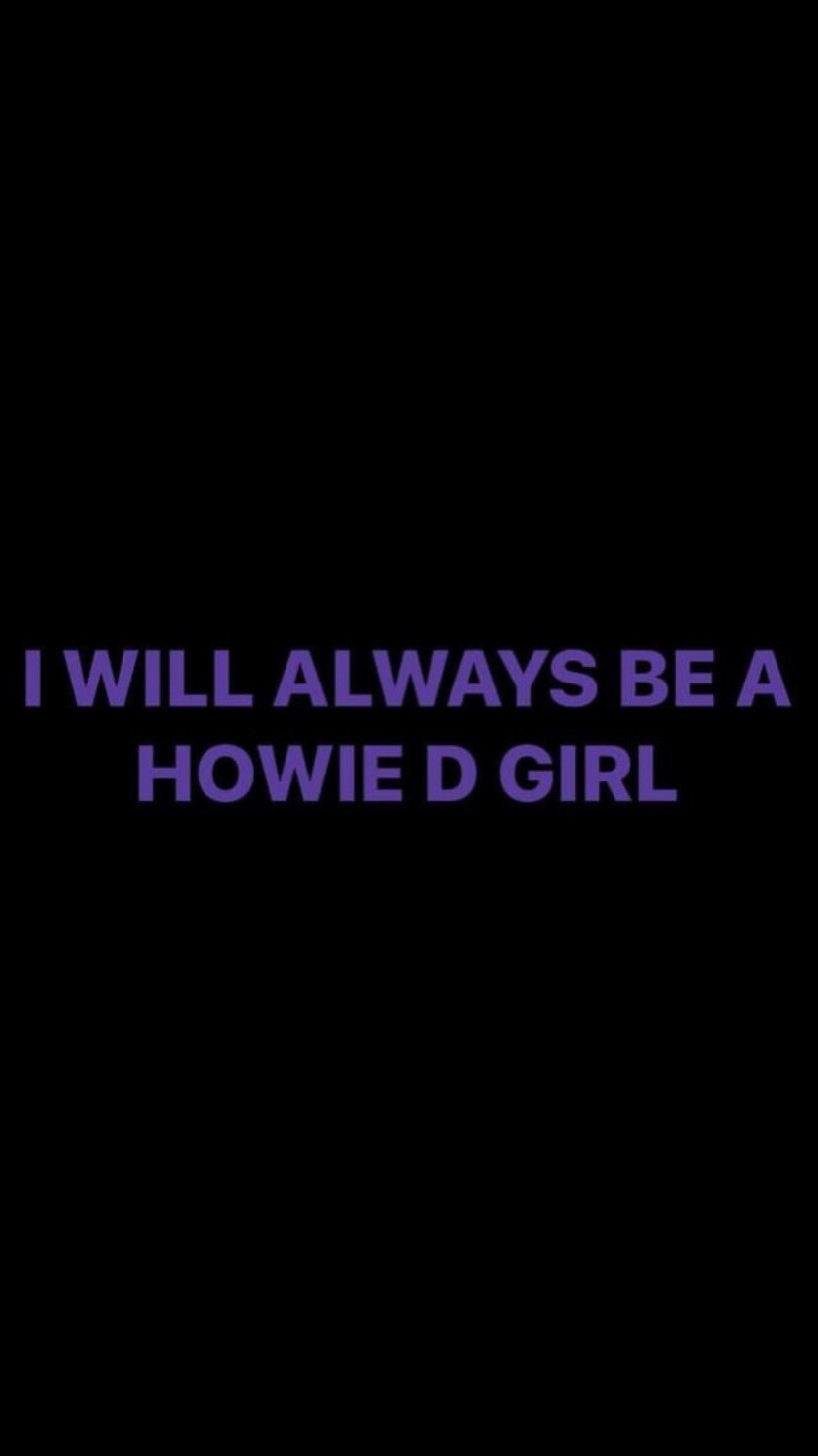 Pre-Order I WILL ALWAYS BE A HOWIE D GIRL Wristbands