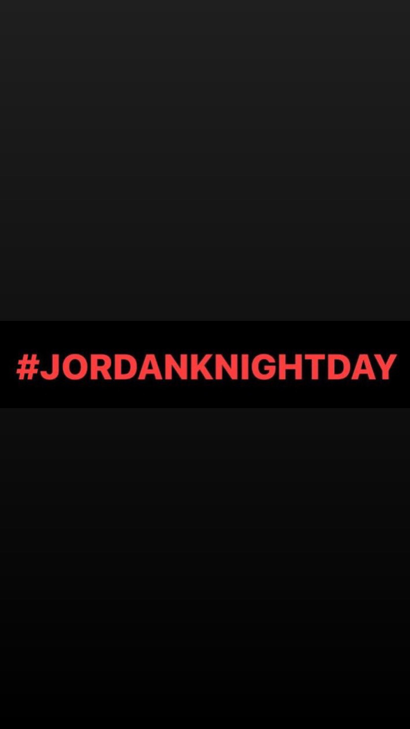 Pre-Order #JORDANKNIGHTDAY Wristbands