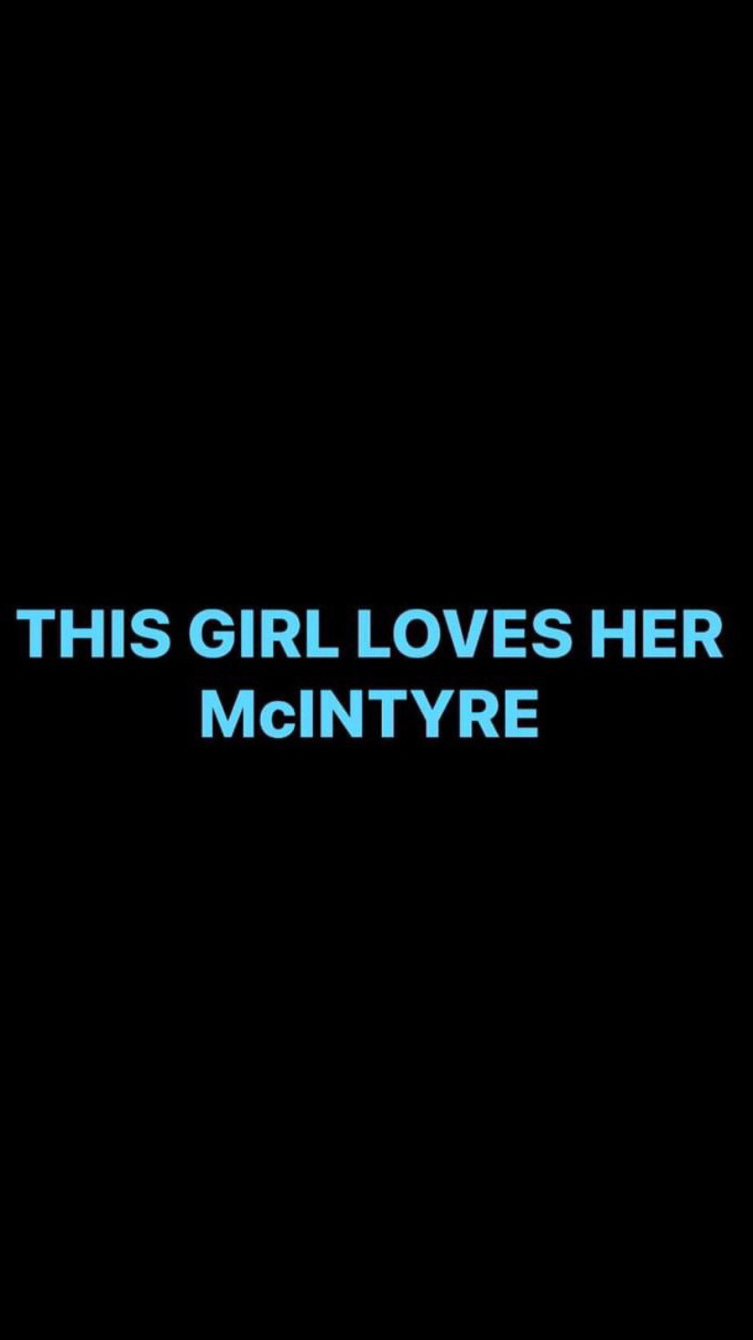 Pre-Order THIS GIRL LOVES HER McINTYRE Wristbands