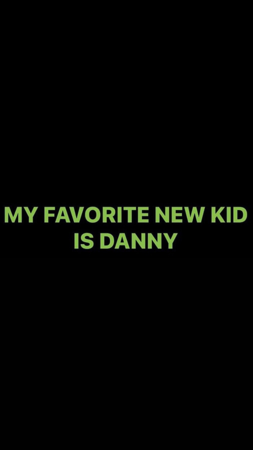 Pre-Order MY FAVORITE NEW KID IS DANNY Wristbands