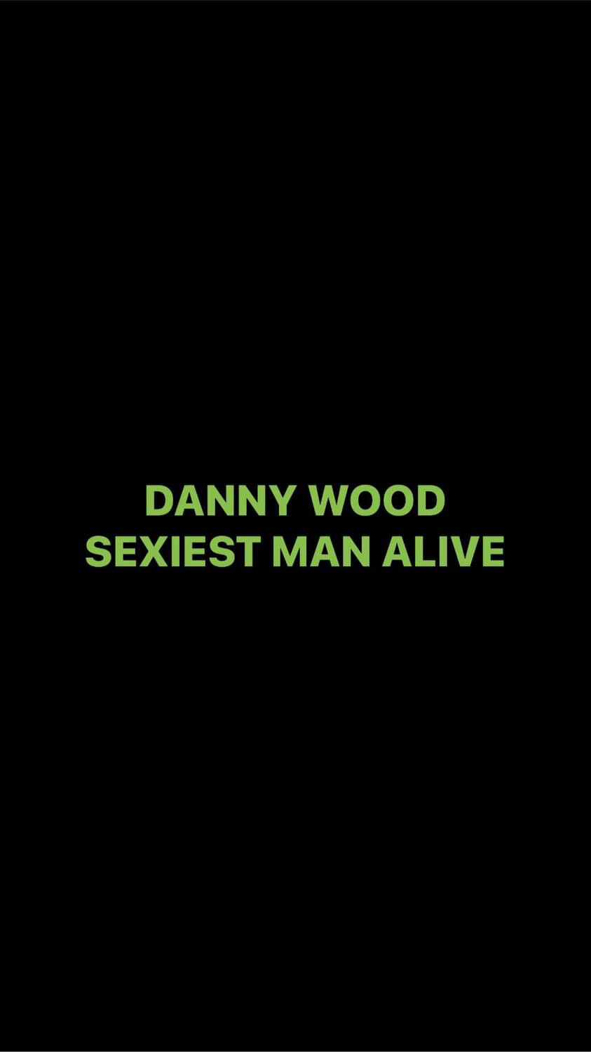 Pre-Order DANNY WOOD SEXIEST MAN ALIVE Wristbands