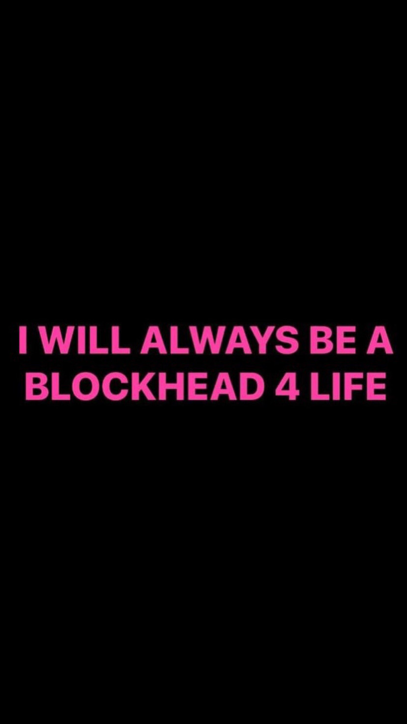Pre-Order I WILL ALWAYS BE A BLOCKHEAD 4 LIFE Wristbands