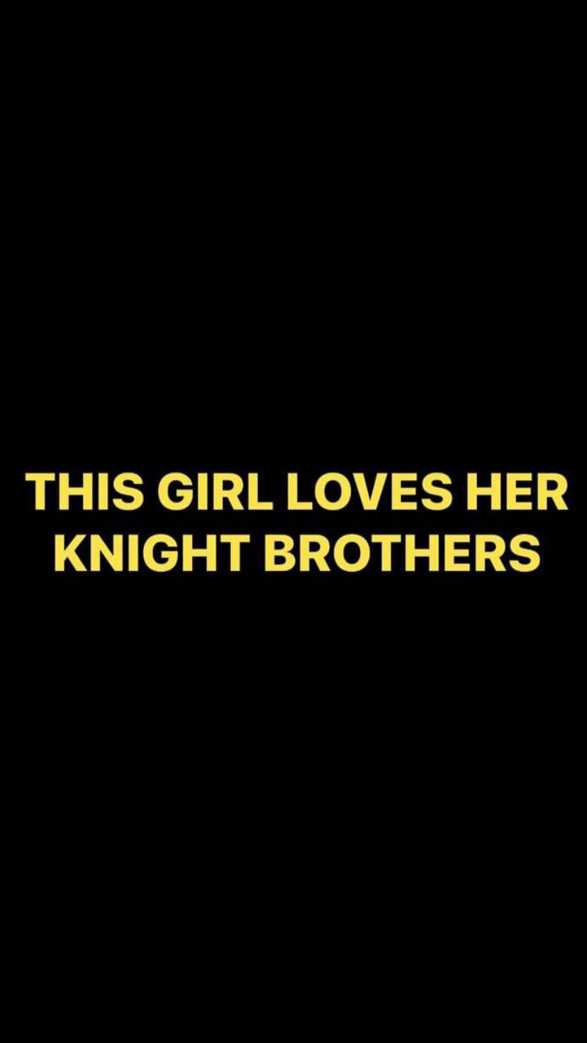 Pre-Order THIS GIRL LOVES HER KNIGHT BROTHERS Wristbands Yellow Colour