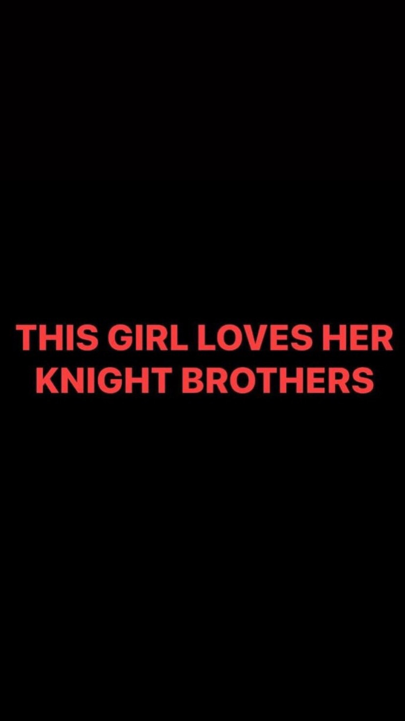 Pre-Order THIS GIRL LOVES HER KNIGHT BROTHERS Wristbands Red Colour
